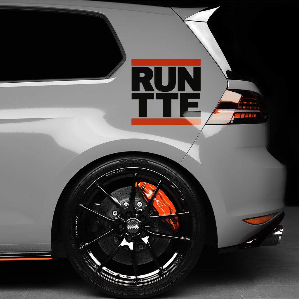 RUN TTE Sticker RUN TTE Sticker